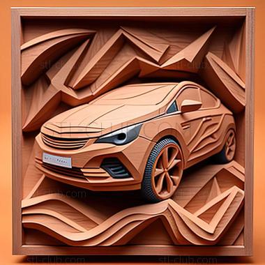 3D модель Opel Astra K (STL)